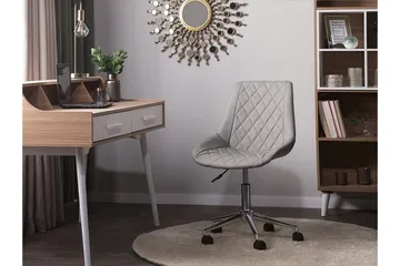 Maribel Kontorsstol - Grå - Products - Möbler - Fåtölj & stolar - Kontorsstol & skrivbordsstol