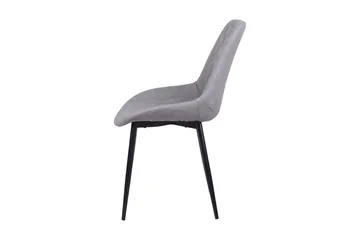 Maribel Stol Set Om 2 St - Grå - Products - Möbler - Fåtölj & stolar - Matstol & köksstol