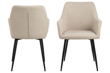 Nielsby Karmstol - Beige - Products - Möbler - Fåtölj & stolar - Karmstol