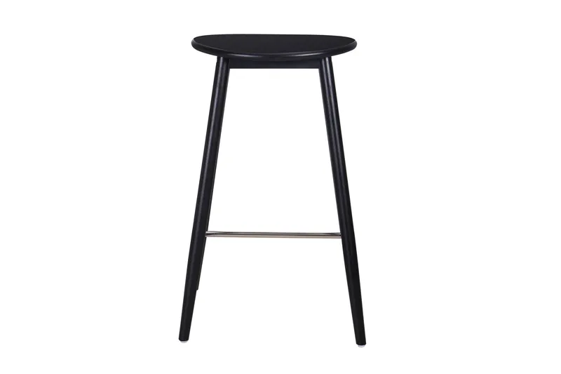 Norden Barstol i trä – barstol utan rygg för kök & bar - Svart - Products - Möbler - Fåtölj & stolar - Barstol & barpall