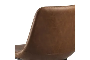 Oregona Barstol Hög - Mörkbrun - Products - Möbler - Fåtölj & stolar - Barstol & barpall