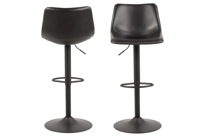 Oregona Barstol - Svart - Products - Möbler - Fåtölj & stolar - Barstol & barpall