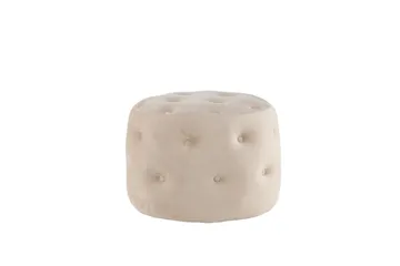 Benjamin Sittpuff - Beige - Products - Möbler - Fåtölj & stolar - Pall & puff - Sittpuff