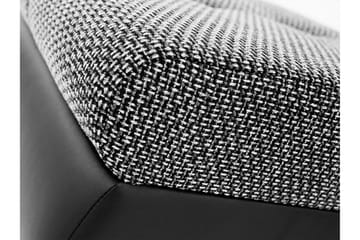 Cerys Fotpall 120 cm - Vit/Grå - Products - Möbler - Fåtölj & stolar - Pall & puff - Fotpallar