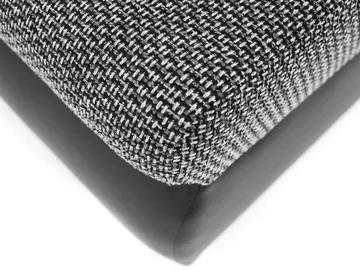 Cerys Fotpall 60 cm - Grå - Products - Möbler - Fåtölj & stolar - Pall & puff - Fotpallar