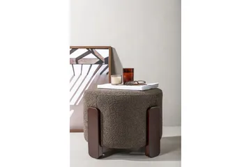 Coffey Sittpuff - Mörkgrå - Products - Möbler - Fåtölj & stolar - Pall & puff - Sittpuff