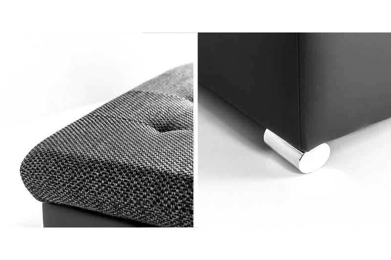 Dynir Fotpall 70 cm - Vit - Products - Möbler - Fåtölj & stolar - Pall & puff - Fotpallar