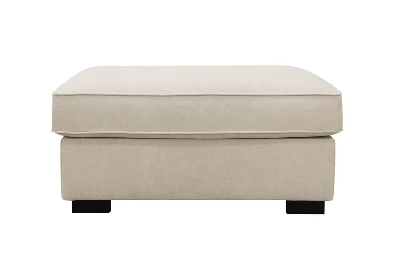 Rossita Fotpall i tyg - Beige - Products - Möbler - Fåtölj & stolar - Pall & puff - Fotpallar