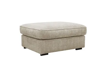 Rossita lyx Fotpall - Beige Chenille - Products - Möbler - Fåtölj & stolar - Pall & puff - Fotpallar