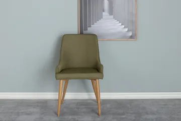 Plaza Karmstol - Mossgrön - Products - Möbler - Fåtölj & stolar - Matstol & köksstol