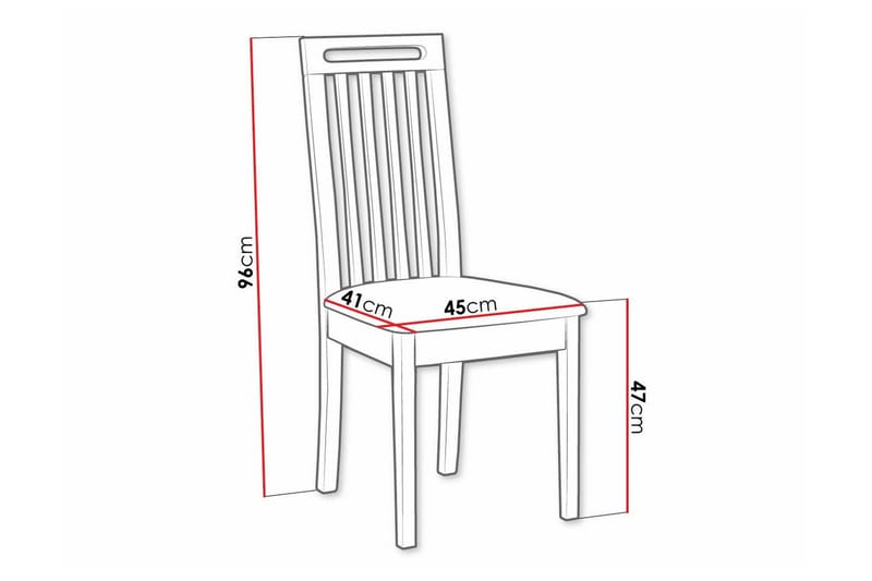 Rowden Matstol - Grön - Products - Möbler - Fåtölj & stolar - Matstol & köksstol