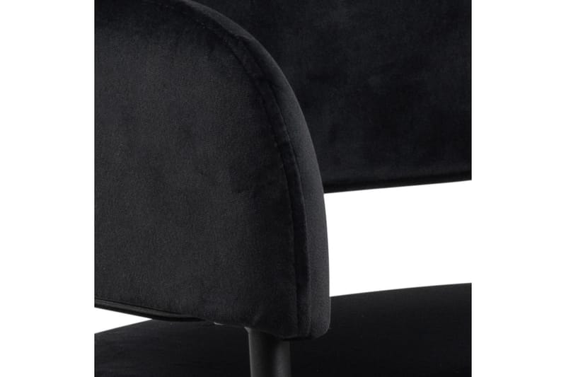 Schoer Karmstol - Svart/Matt Svart - Products - Möbler - Fåtölj & stolar - Karmstol