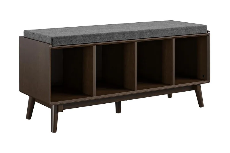 Brittany Sittbänk 118 cm Brun, Novogratz