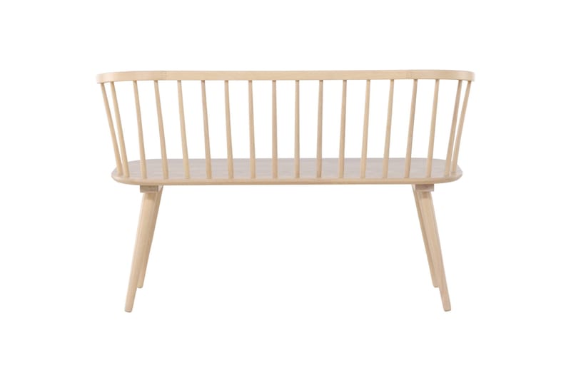 Sittbänk med ryggstöd Venture Home Bobby Sittbänk 120 cm Whitewash Whitewash - Products - Möbler - Fåtölj & stolar - Sittbänk - Bänk med ryggstöd