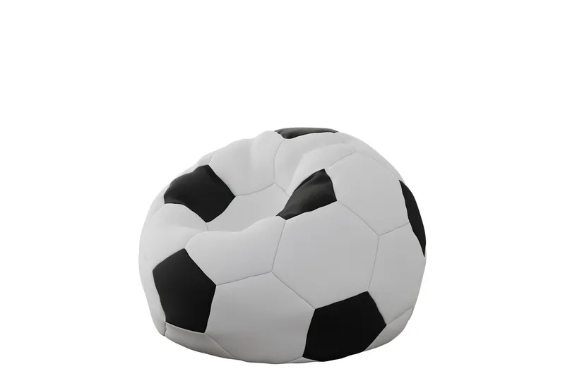 Svalliden Sittsäck 95 cm, Vit/Svart