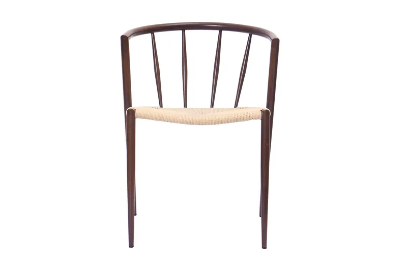 Winston Matstol - Beige / Metallben Rökt ek - Products - Möbler - Fåtölj & stolar - Matstol & köksstol