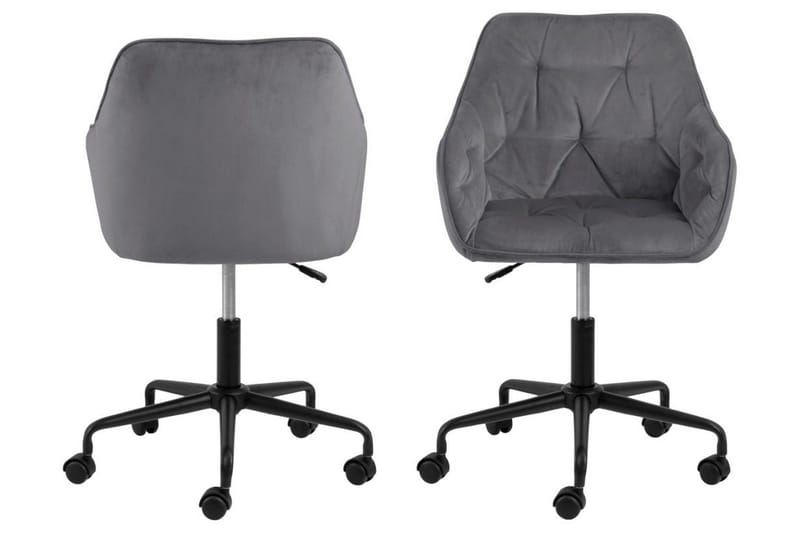 Zabinka Kontorsstol - Grå - Products - Möbler - Fåtölj & stolar - Kontorsstol & skrivbordsstol