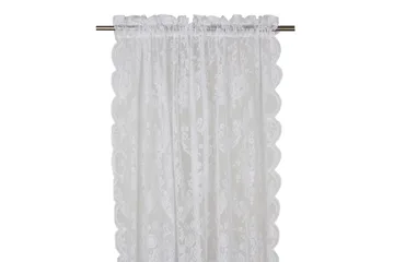 Ella Gardinlängd Kanallängd 2-pack 240 cm - Vit - Products - Textil & mattor - Gardiner - Gardinlängder - Kanallängd