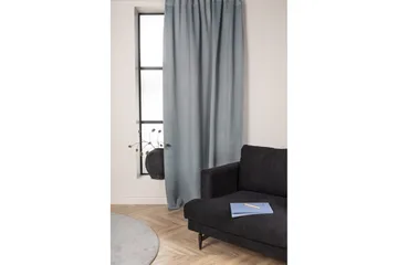 Evelyn Gardin 135x240 cm - Ljusgrå - Products - Textil & mattor - Gardiner - Gardinlängder - Kanallängd