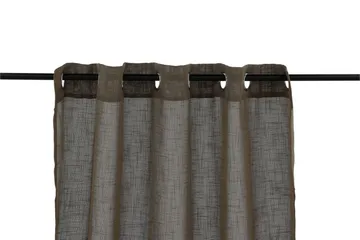Kaya Öljettgardin 140x290 cm - Brun - Products - Textil & mattor - Gardiner - Gardinlängder - Öljettgardiner