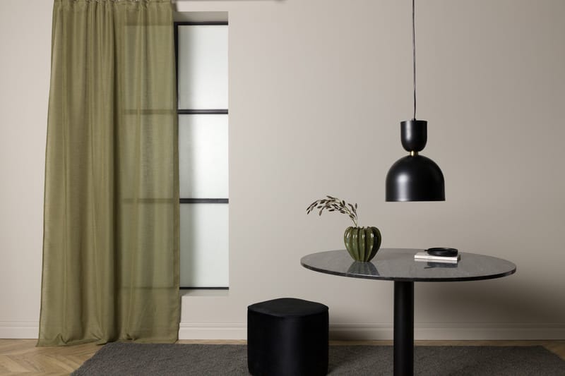 Kaya Gardin 140x240 cm - Grön - Products - Textil & mattor - Gardiner - Gardinlängder - Kanallängd