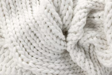 Kate Pläd 130x170 cm - Vit - Products - Textil & mattor - Filt & pläd