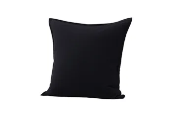 Ronja Kuddfodral - Svart - Products - Textil & mattor - Kudde & kuddfodral - Kuddfodral