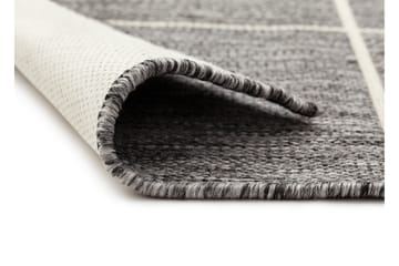 Madrid Square Flatvävd Matta 80x150 - Grå/Vit - Products - Textil & mattor - Matta - Flatvävd matta