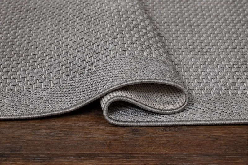 Miami Flatvävd Matta 240x340 cm - Grå - Products - Textil & mattor - Matta - Flatvävd matta