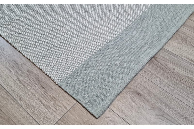 Alva Bomullsmatta 140x200 cm Rektangulär - Ljusgrön - Products - Textil & mattor - Matta - Modern matta - Bomullsmatta