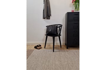Alva Bomullsmatta 240x240 cm Kvadratisk - Mörkbeige - Products - Textil & mattor - Matta - Modern matta - Bomullsmatta