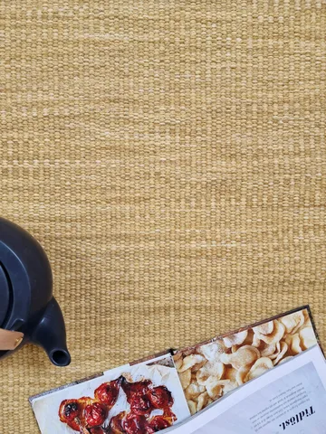 Birka Ullmatta Rektangulär 300x400 cm - Ockragul - Products - Textil & mattor - Matta - Modern matta - Ullmatta