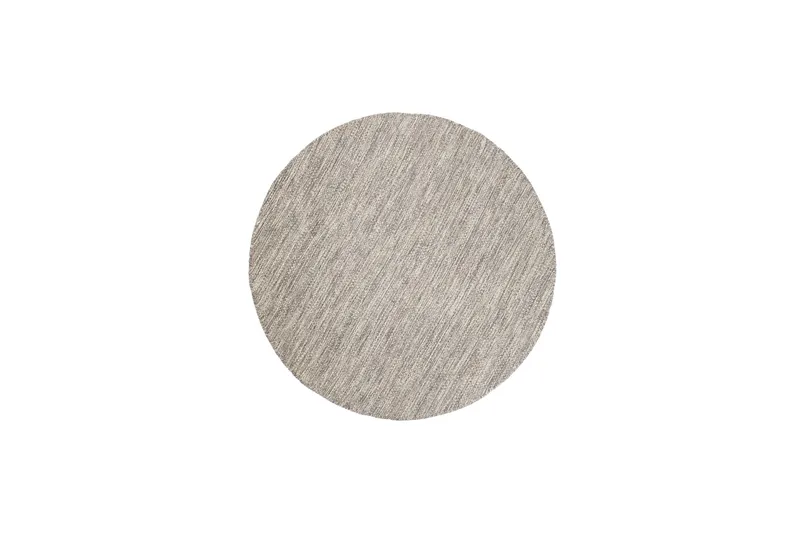 Birka Ullmatta Rund 200 - Silver - Products - Textil & mattor - Matta - Modern matta - Ullmatta