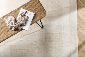 Boston Viskosmatta 160x230 cm - Vit - Products - Textil & mattor - Matta - Modern matta - Viskosmatta & konstsilkesmatta