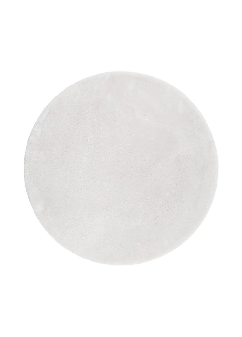 Cozy Ryamatta 160 cm Rund, Vit