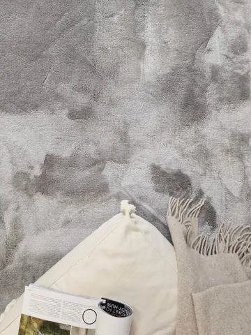 Cozy Ryamatta 160x230 cm Rektangulär - Silver - Products - Textil & mattor - Matta - Modern matta - Ryamatta