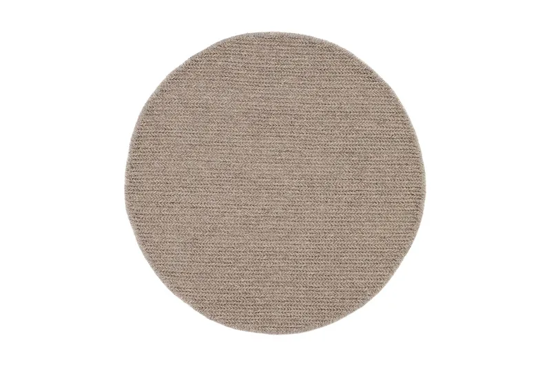 Dalarö Ullmatta 300 cm Rund, Linne