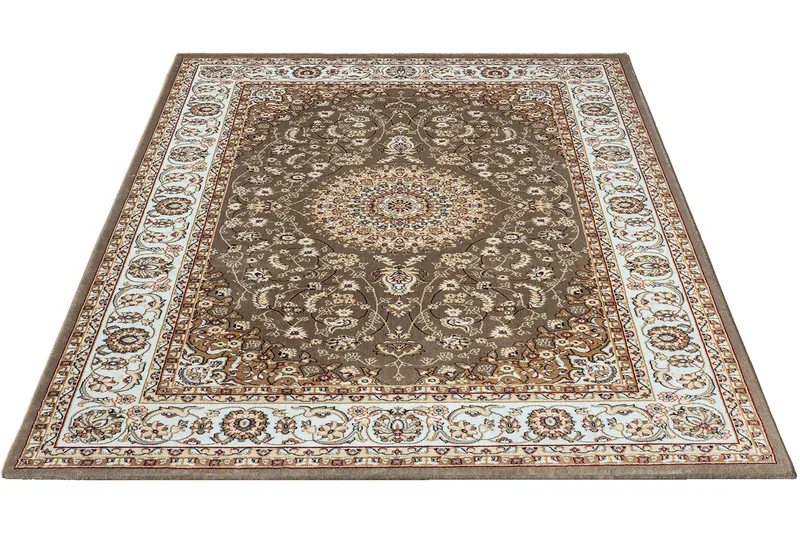 Dubai Medallion Wiltonmatta 80x150 cm - Champange - Products - Textil & mattor - Matta - Modern matta - Wiltonmatta