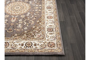 Dubai Medallion Wiltonmatta 80x150 cm - Grå - Products - Textil & mattor - Matta - Modern matta - Wiltonmatta