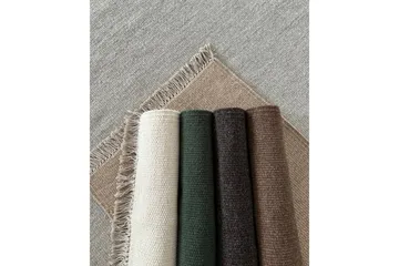 Eden Ullmatta 200x200 cm Kvadratisk - Creme - Products - Textil & mattor - Matta - Modern matta - Ullmatta
