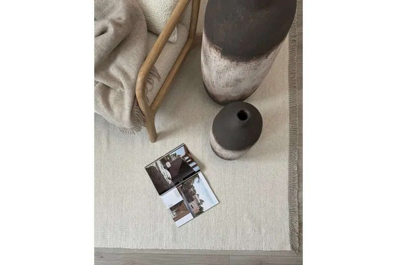 Eden Ullmatta 300x400 cm Rektangulär - Creme - Products - Textil & mattor - Matta - Modern matta - Ullmatta