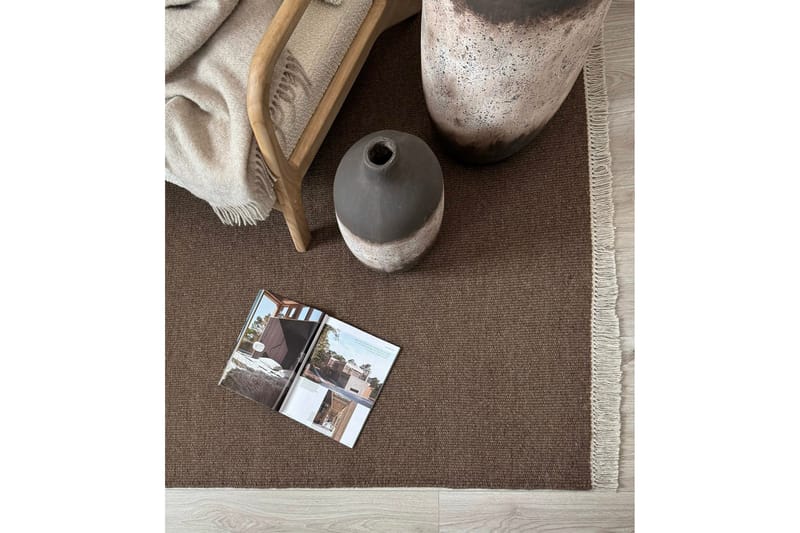 Eden Ullmatta 75x230 cm Rektangulär - Brun - Products - Textil & mattor - Matta - Modern matta - Ullmatta