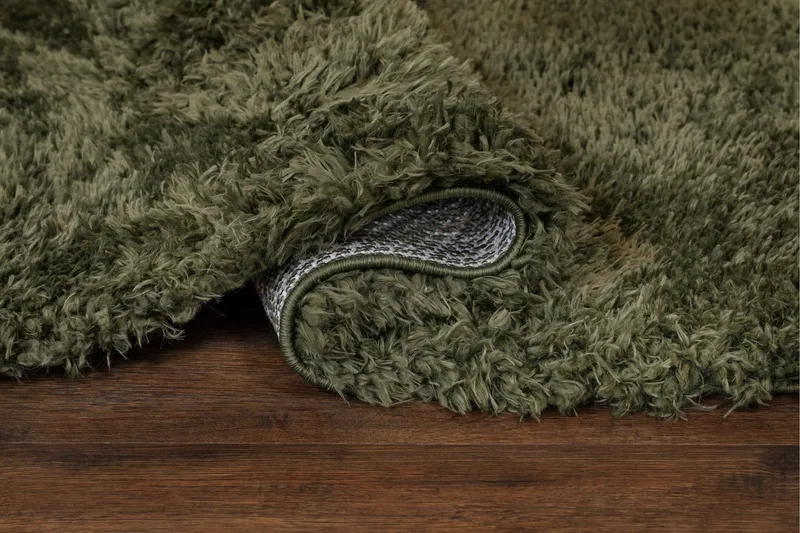 Floki Ryamatta 160x230 cm Rektangulär - Smaragdgrön - Products - Textil & mattor - Matta - Modern matta - Ryamatta