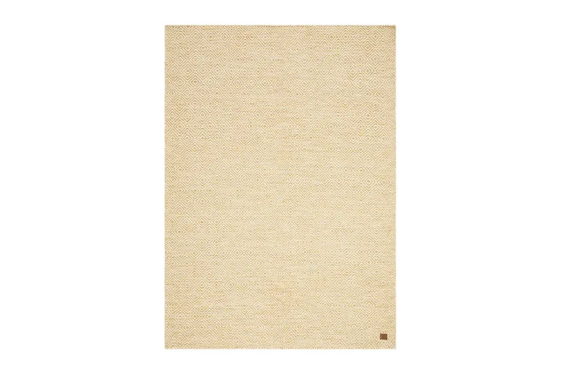 Gåsöga Ullmatta 300x400 cm Rektangulär, Gul