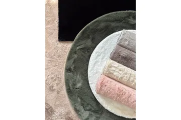 Heaven Ryamatta 200 cm Rund - Rosa - Products - Textil & mattor - Matta - Modern matta - Ryamatta