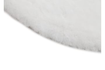 Heaven Ryamatta Vit rund 120 - Vit - Products - Textil & mattor - Matta - Modern matta - Ryamatta