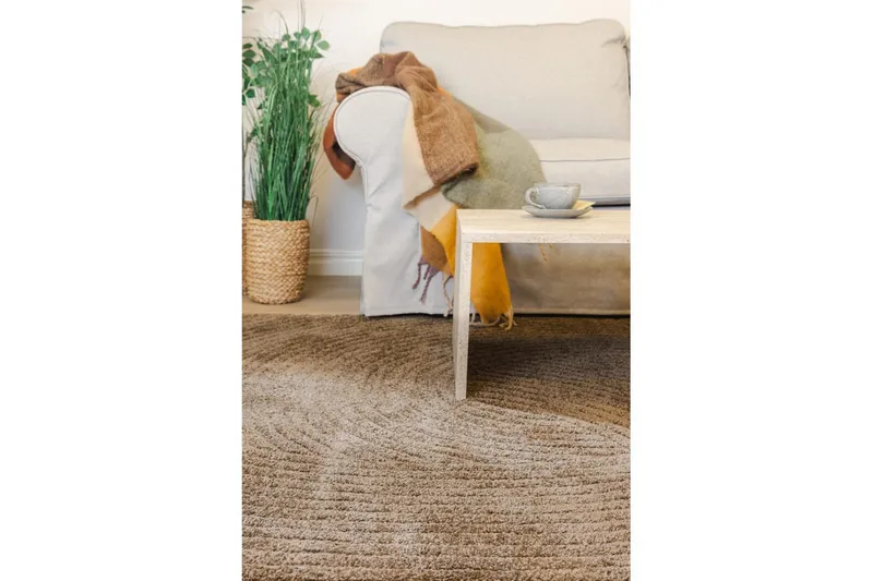 Maskinvävd Matta Genova Harmony - 200x290 cm, Mocca - Products - Textil & mattor - Matta - Modern matta - Wiltonmatta