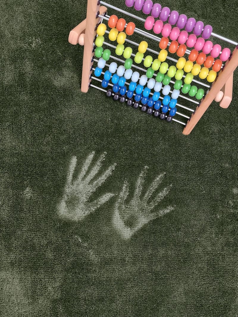 Cozy Ryamatta 110x160 cm Rektangulär - Grön - Products - Textil & mattor - Matta - Modern matta - Ryamatta