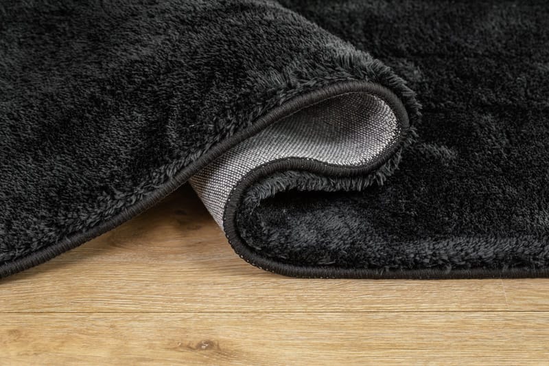 Cozy Ryamatta 110x160 cm Rektangulär - Svart - Products - Textil & mattor - Matta - Modern matta - Ryamatta