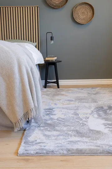 Cozy Ryamatta 240x340 cm Rektangulär - Silver - Products - Textil & mattor - Matta - Modern matta - Ryamatta